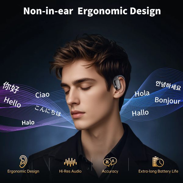 亚马逊蓝牙耳机主图-5 AI Translator Earbuds