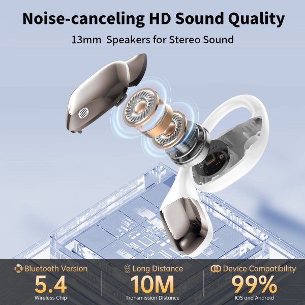 AI Translator Earbuds -White