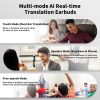 AI Translator Earbuds -White
